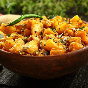 pea and potato curry