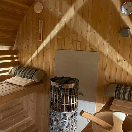 Sauna - The Norfolk Farmhouse Retreat